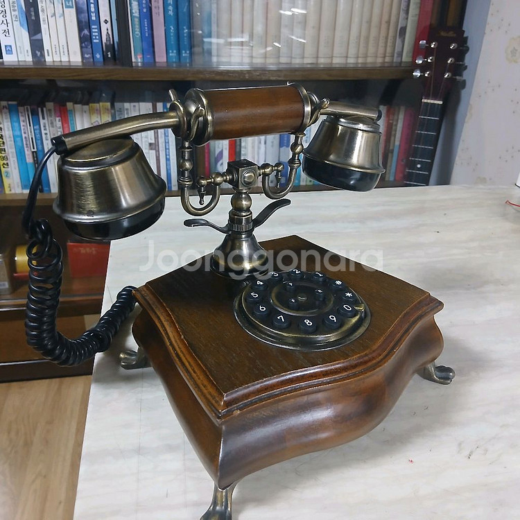황실 어전 전화기 골동품--2