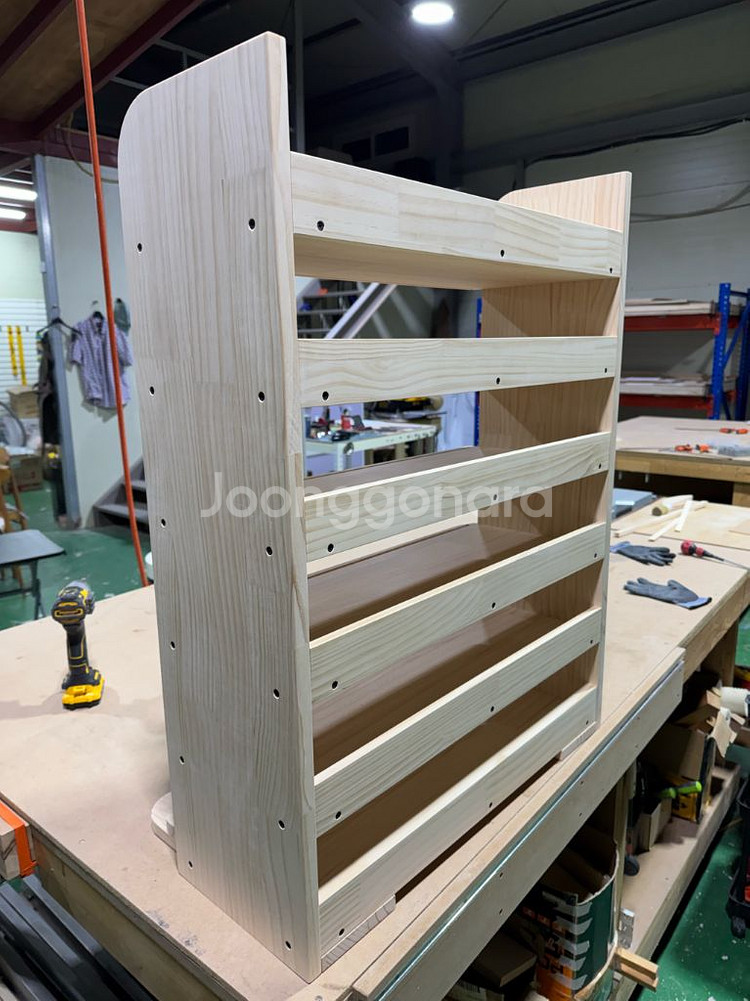 원목 장난감 진열장 (새제품)--8