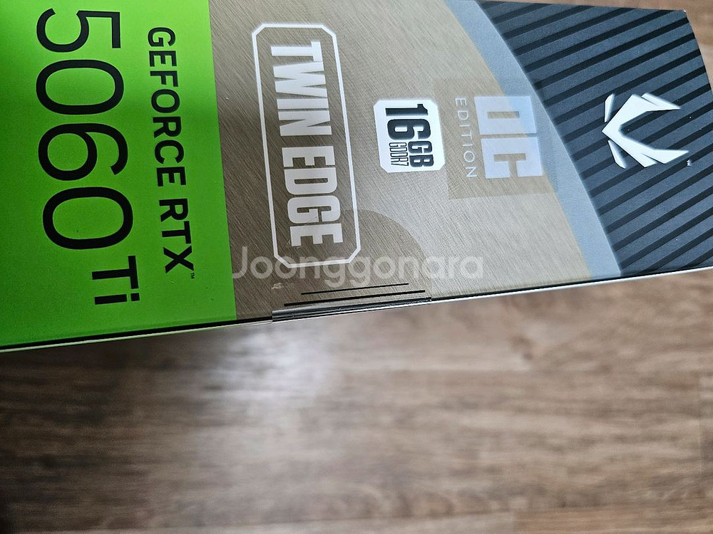 (미개봉) RTX 5060Ti 16gb zotac--2