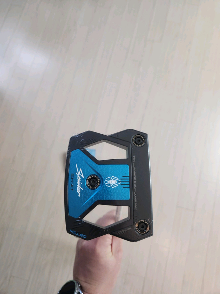 (미사용) 테일러메이드 스파이더 ZT 블랙 제로토크 퍼터 34인치--0