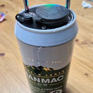 캠핑 갬성 맥주캔 파워뱅크 맥뱅(12.6V 12.6A)