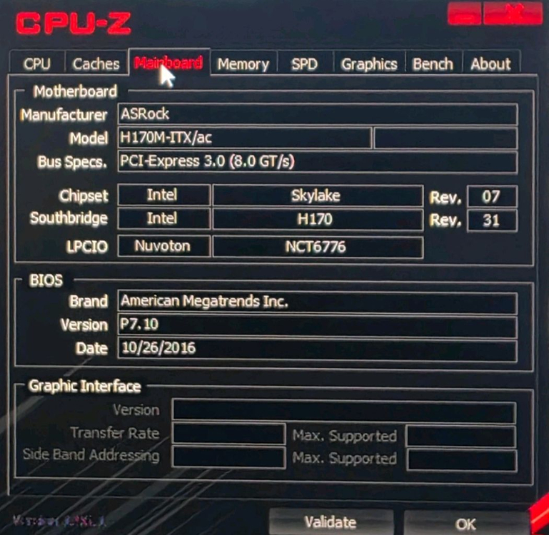 ITX PC i7-6700k ddr4 16기가 ssd 850 프로 이미지