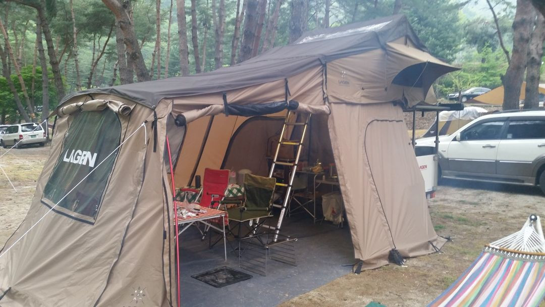 러건트레일러 +루프텐트 이미지