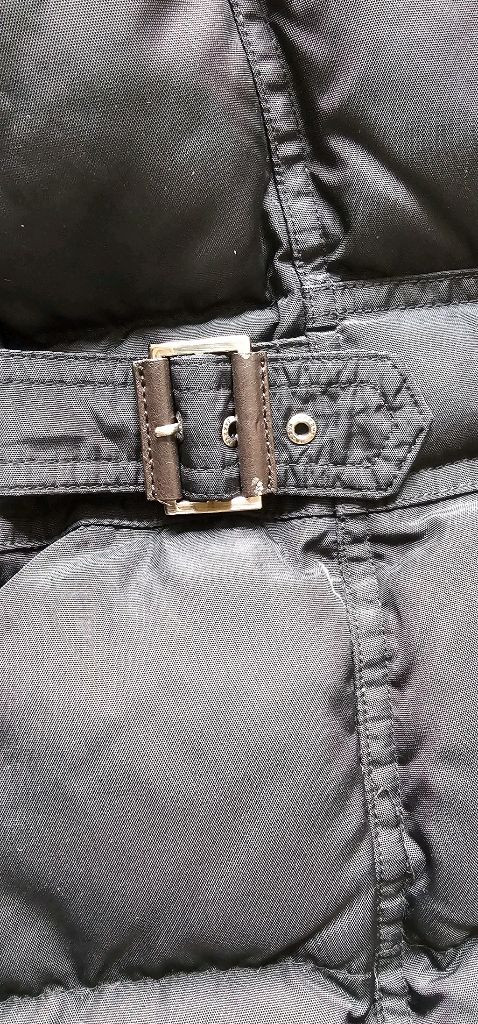 (정품) (여성용) (HAZZYS) 헤지스 구스다운(100%) 블랙 롱 패딩 점퍼/(여우모피/친칠라)--8