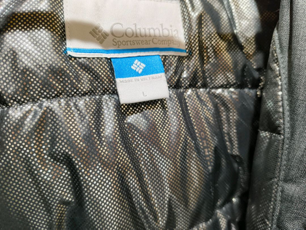 컬럼비아 남성 옴니히트 다운 패딩 L사이즈--3