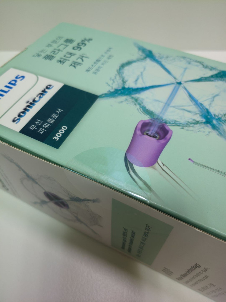 필립스 무선 파워플로서 3000 구강세정기 미개봉 새제품 판매--2