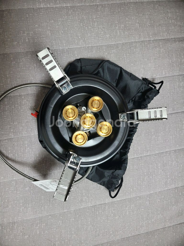 캠핑 일반형 중형 5구 가스 버너 스토브 (새상품)--1