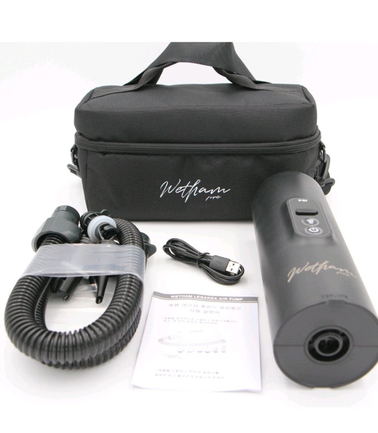 웻햄 레간자 저소음 무선 전동펌프 캠핑 에어텐트--0