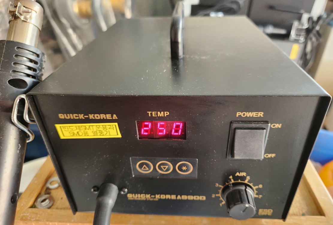 전자제품 작업용 고급 열풍기 990D SMD, (납땜 연기 및 유해 연기 흡입기 공기 여과기)--0