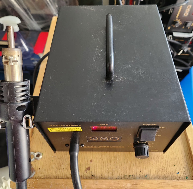 전자제품 작업용 고급 열풍기 990D SMD, (납땜 연기 및 유해 연기 흡입기 공기 여과기)--2