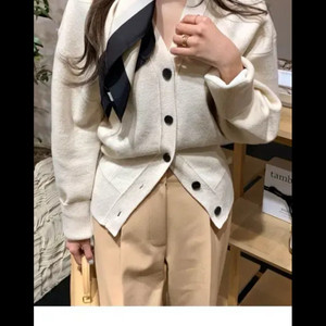 칙스라벨 해브 니트 가디건