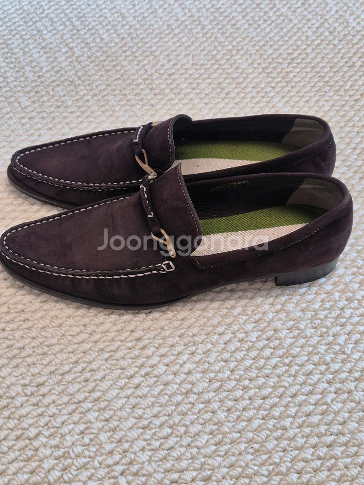 실착용2회 245(38) 정품 발리 여성구두--0