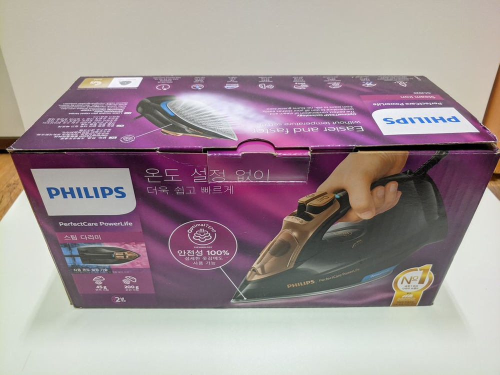 필립스 퍼펙트케어 다리미 GC3929 판매--3