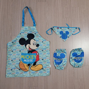 영유아 캐릭터 미술 / 쉐프 세트 _ 앞치마. 팔토시