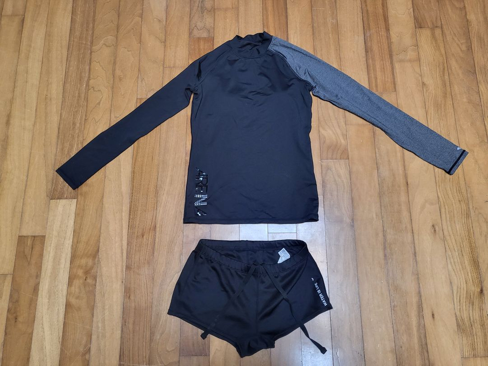 아레나 여성용 s사이즈 래쉬가드 택포--0