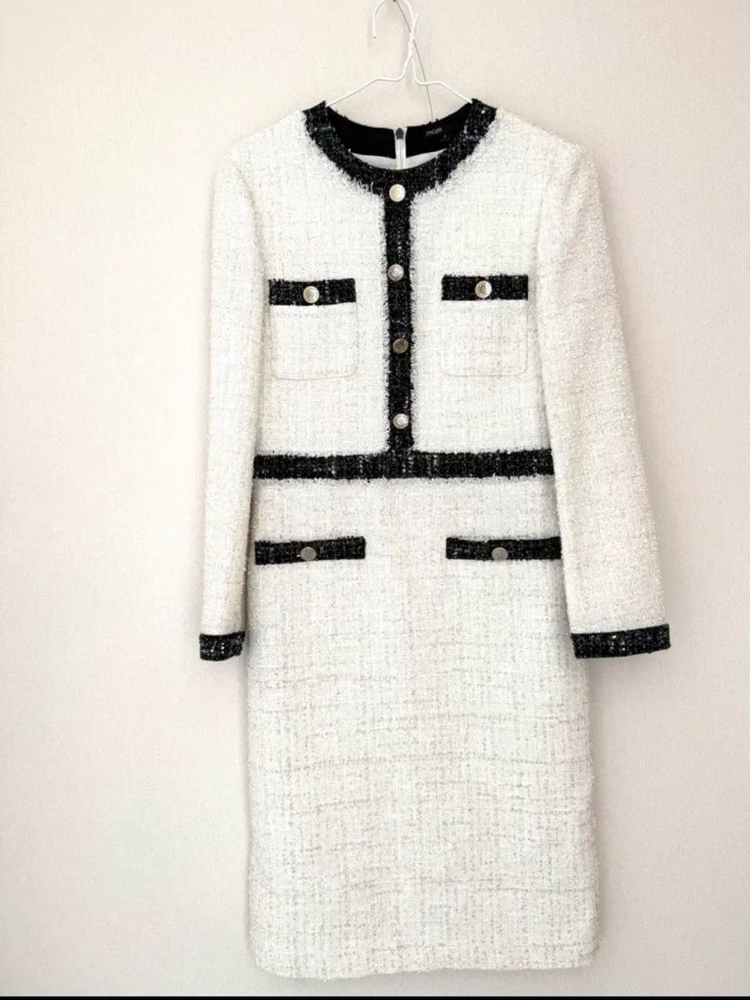 마쥬 트위드원피스--1