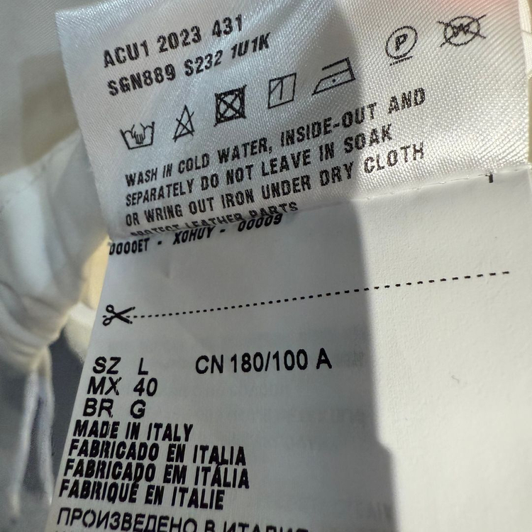 [정품] 프라다 테크니컬 포플린 자켓 sgn889 오버핏L사이즈--6