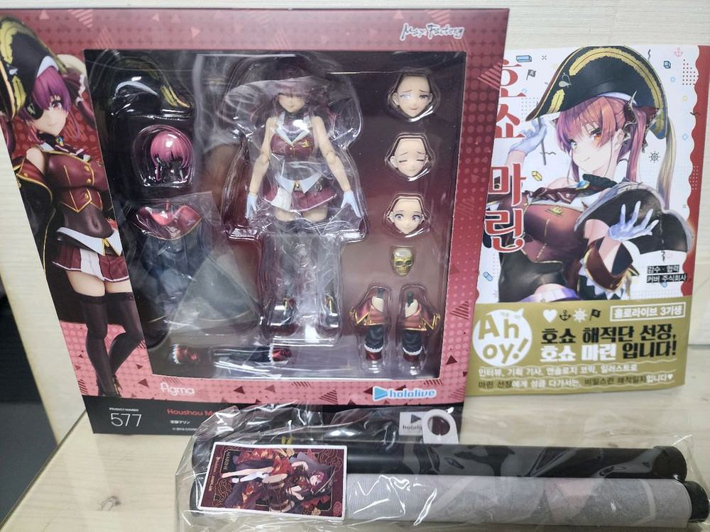 홀로라이브 3기생 피그마 3개 일괄 이미지