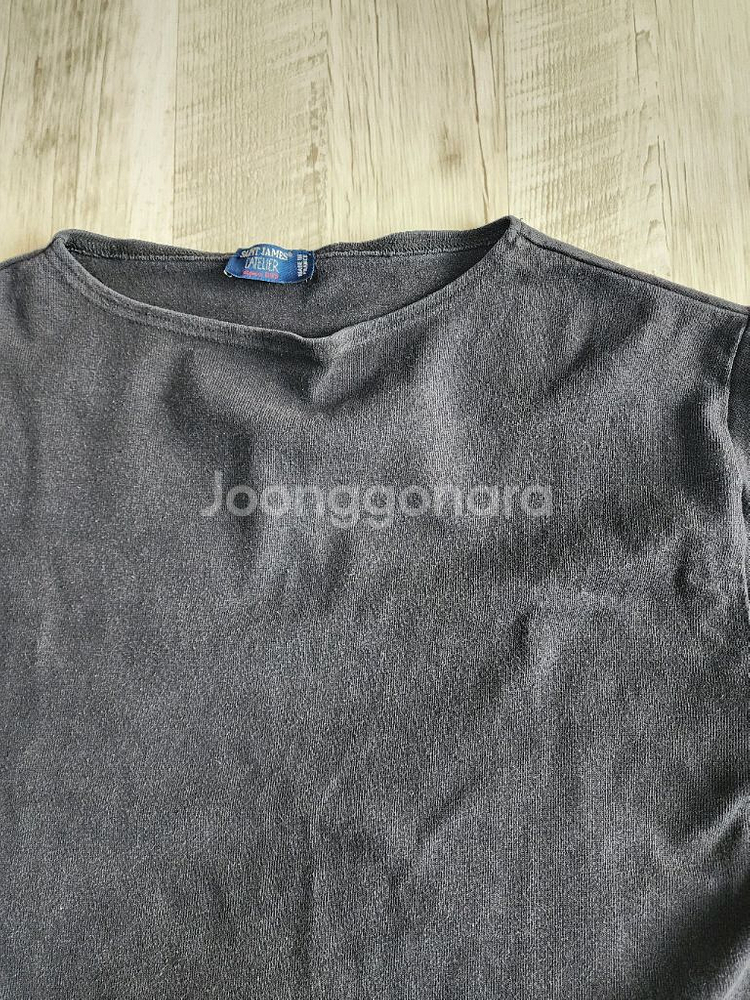 세인트제임스 길도 블랙 롱슬리브 티셔츠 팜. us40(100사이즈)--3