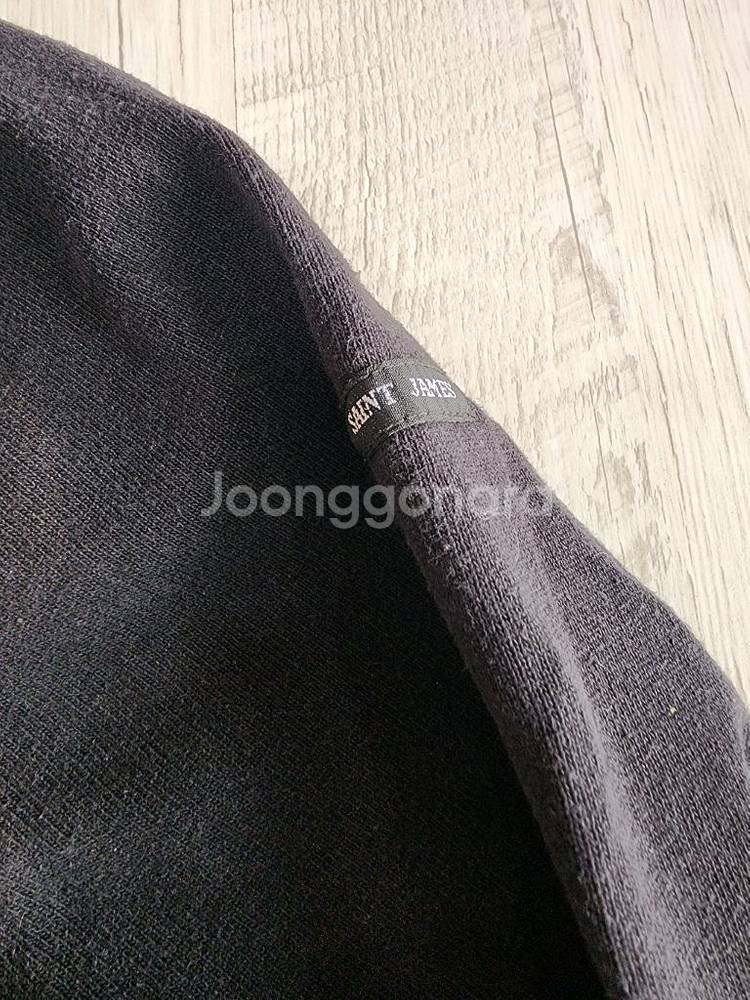 세인트제임스 길도 블랙 롱슬리브 티셔츠 팜. us40(100사이즈)--4