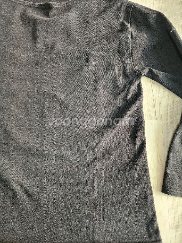 세인트제임스 길도 블랙 롱슬리브 티셔츠 팜. us40(100사이즈)--5