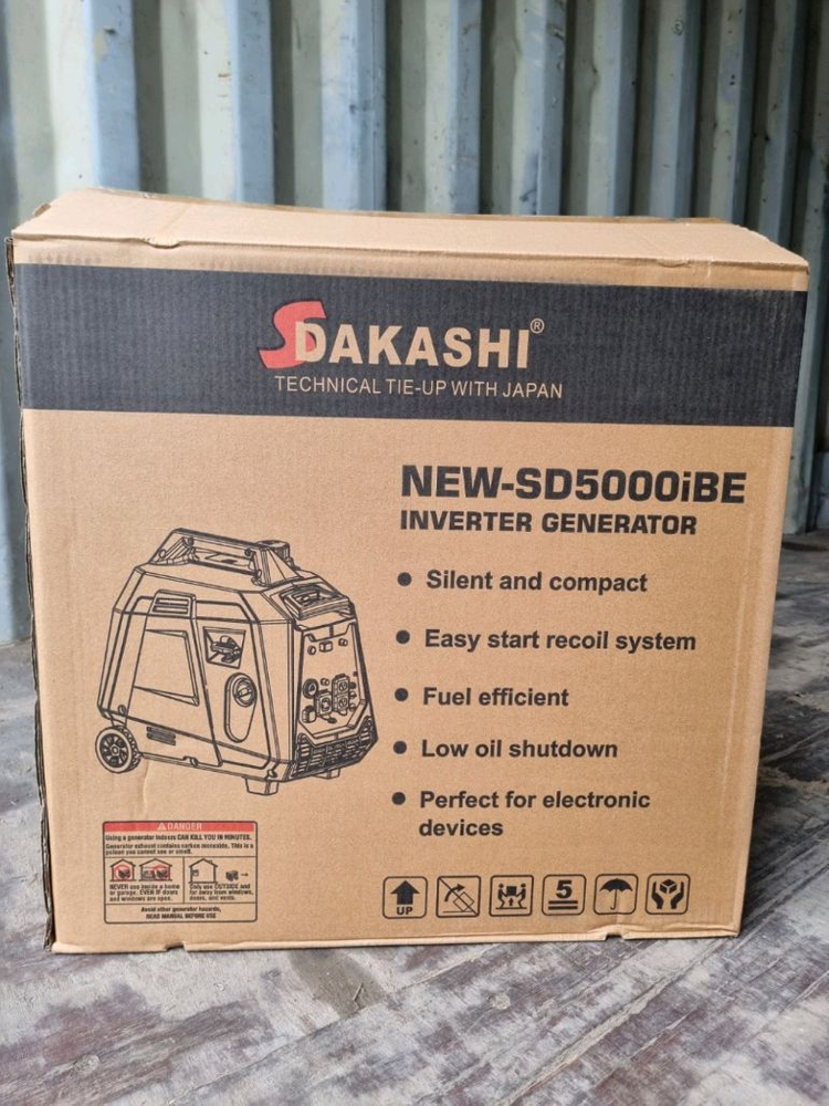 저소음 인버터 발전기 5K 박스채 새상품 그대로예요 싸게 드려요--0
