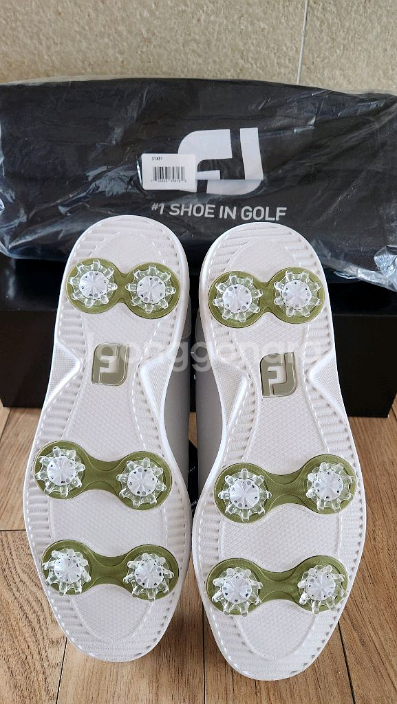 풋조이 여성 스파이크 골프화 245ㅡ새상품--2