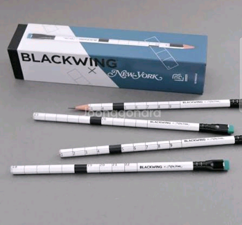 블랙윙 뉴욕매거진 연필 6자루--0