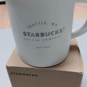 스타벅스 로고 머그컵