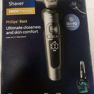 새제품)필립스S9000프레스티지 스킨큐셋트 전기면도기 남성용품 면도기
