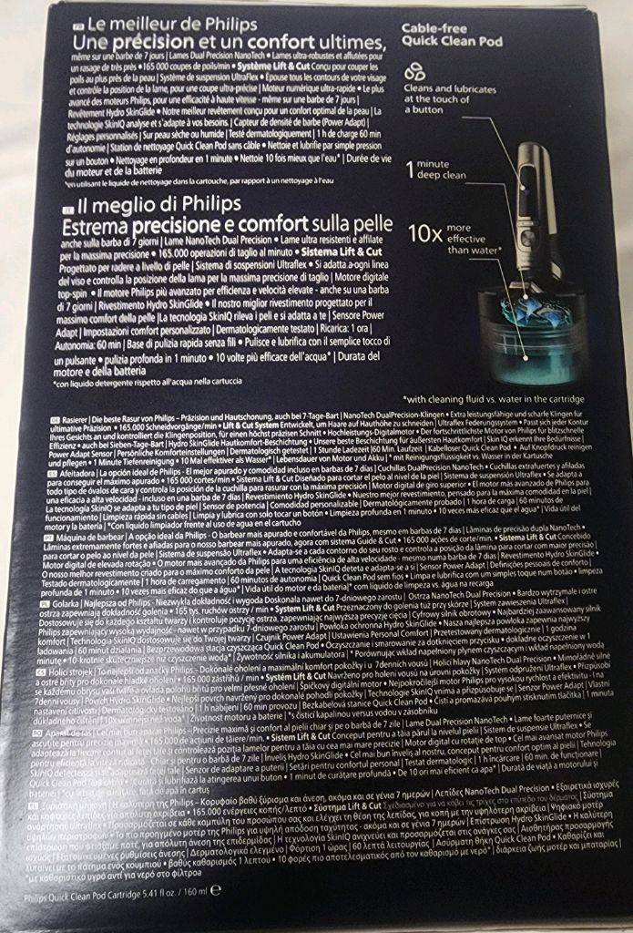 새제품)필립스S9000프레스티지 스킨큐셋트 전기면도기 남성용품 면도기--3