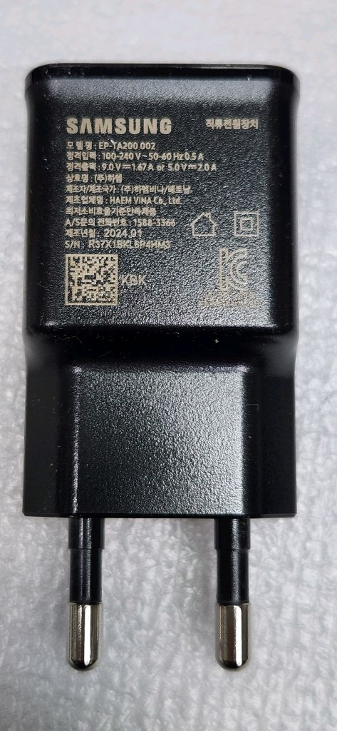 미사용 삼성 15W 고속충전기 5개당--1