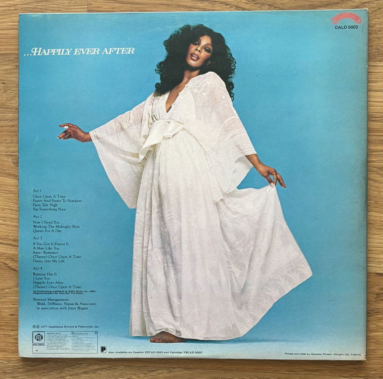 도나 서머 Once Upon a Time... 빈티지 해외 LP 2장 세트 이미지