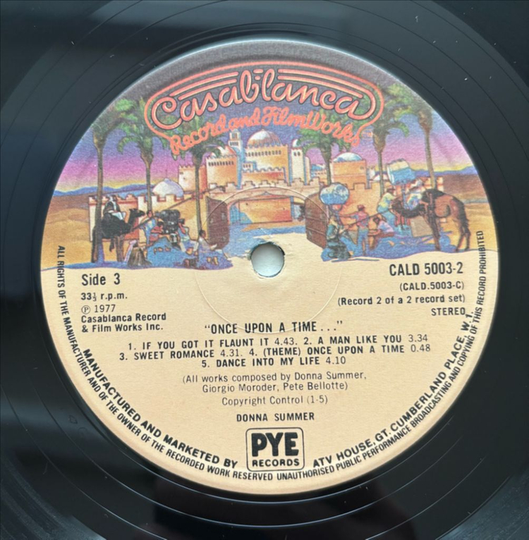 도나 서머 Once Upon a Time... 빈티지 해외 LP 2장 세트 이미지