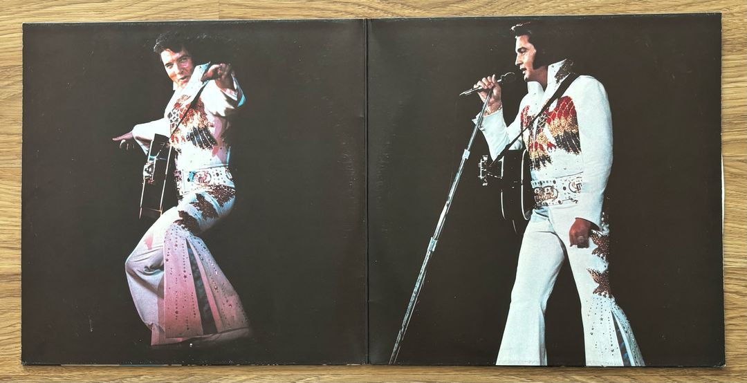 엘비스 프레슬리 Elvis In Concert 2LP 빈티지 해외발매 음반--1