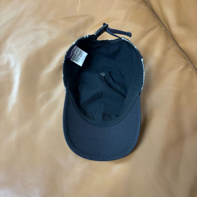 나나미카 노스페이스 퍼플라벨 6패널 볼캡 모자 체크--5