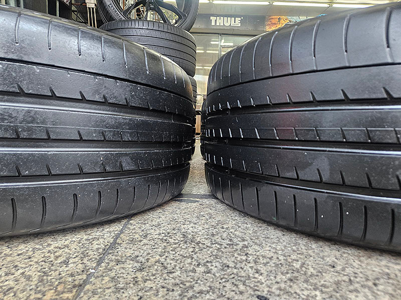 포르쉐 9Y0 카이엔쿠페터보 정품 22인치 휠 타이어 셋트--6