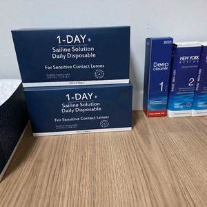 뉴욕디파인 렌즈 클리너+보존액+식염수