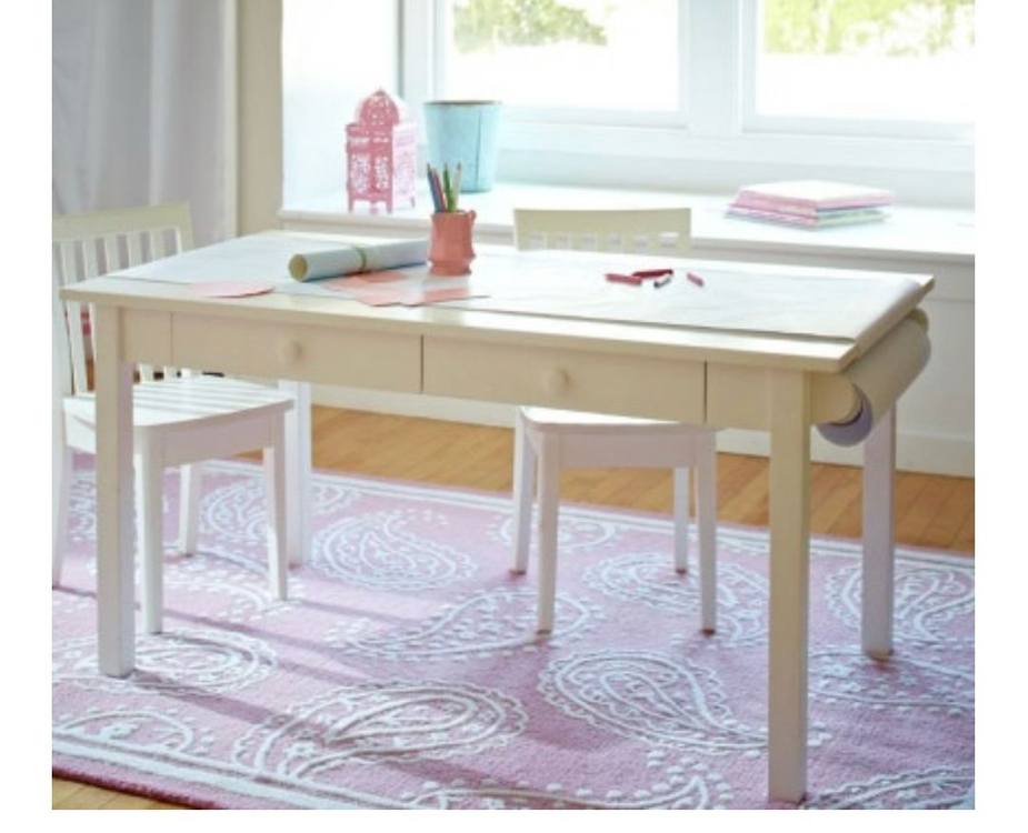 포터리반 키즈 크래프트 테이블 + 의자 2개 이미지