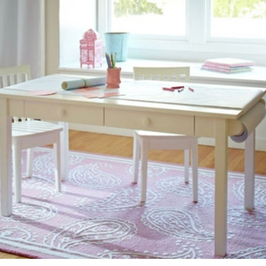 포터리반 키즈 크래프트 테이블 + 의자 2개 이미지