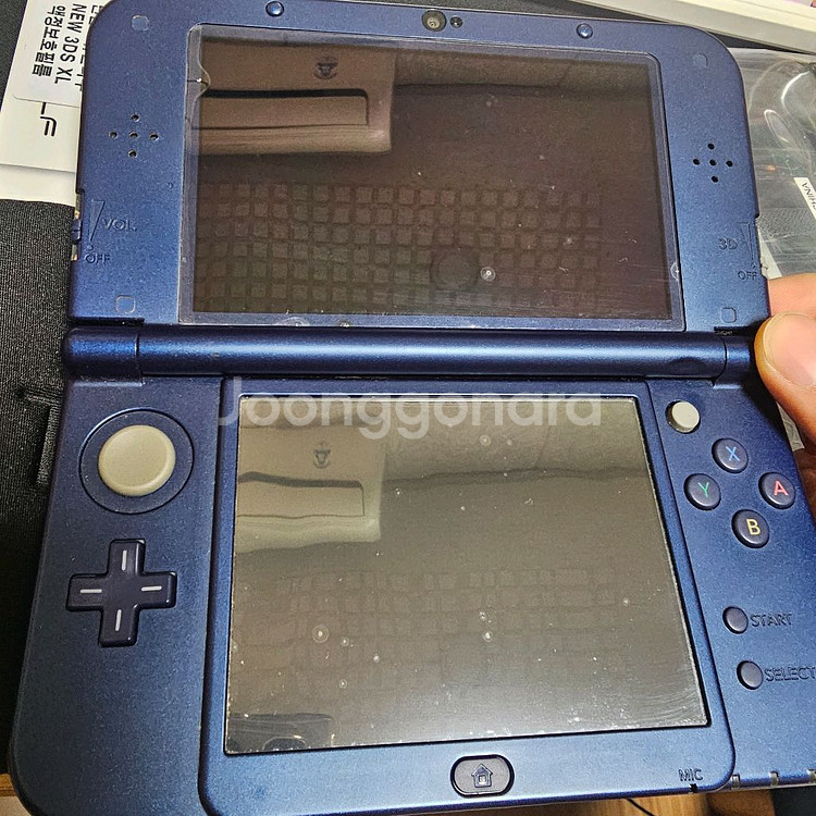 닌텐도 new 3ds xl 뉴큰다수 + 파우치 케이스 일괄 팝니다!--3
