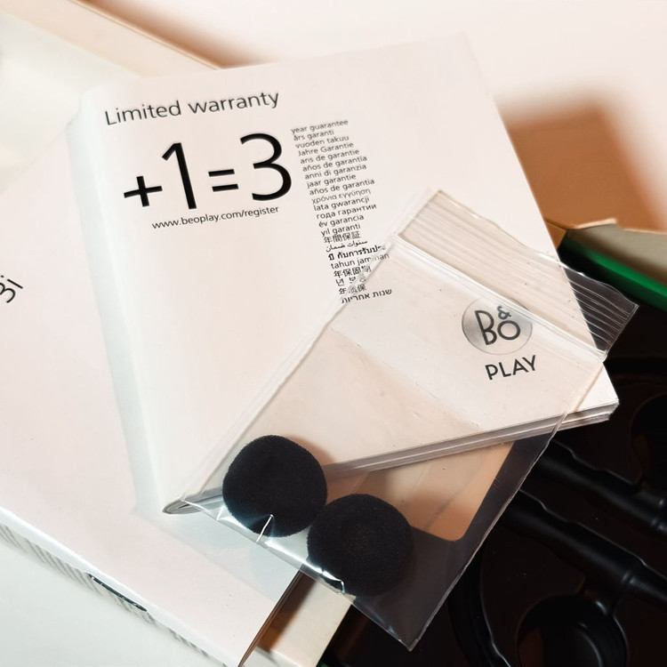 뱅앤올룹슨 a8 이어폰 풀박스 판매 합니다--3