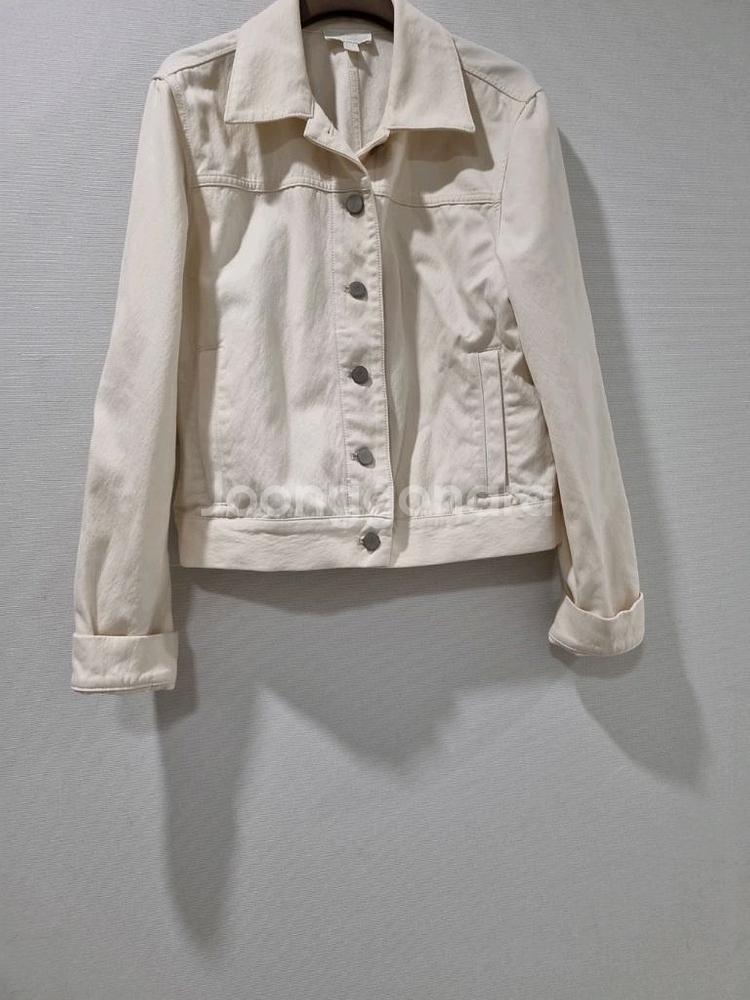 코스 오가닉 코튼 크롭 자켓--3