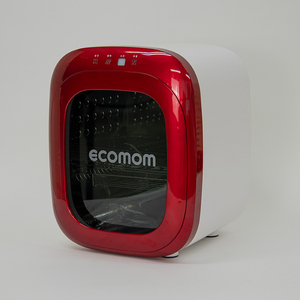[전시제품] 에코맘 젖병소독기 레드 전시새제품