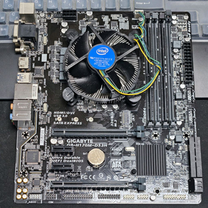 인텔 i3 6100, 기가바이트 h170 ds3h 이미지