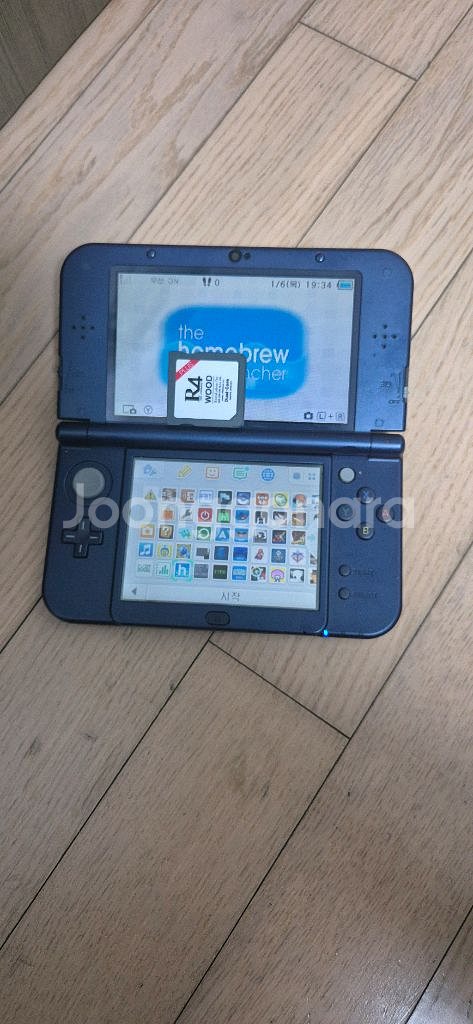닌텐도 뉴 3ds xl커펌 +r4팔아요--1