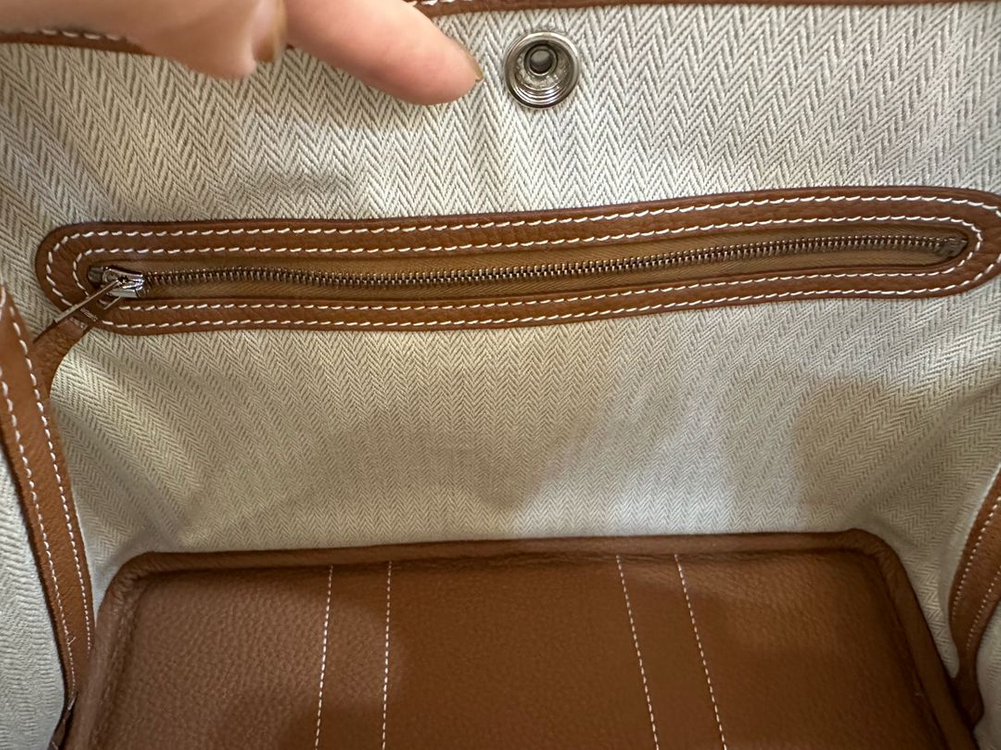 에르메스 가든파티30 골드 네곤다--5