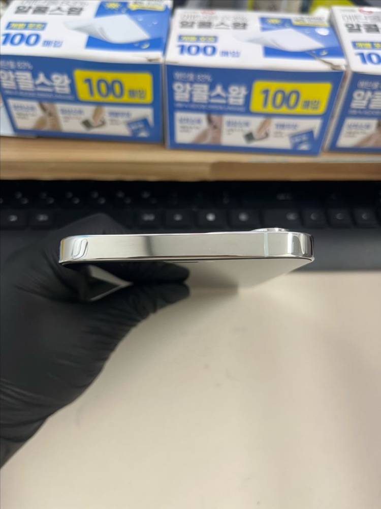 아이폰12프로맥스 256G 실버 SSS급!--2