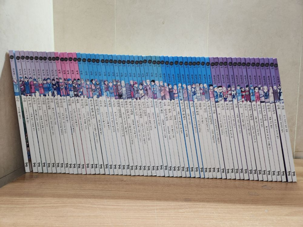 북멘토 만화 역사 속 삼국유사 삼국사기 전60권(1~60번) 세트 이미지