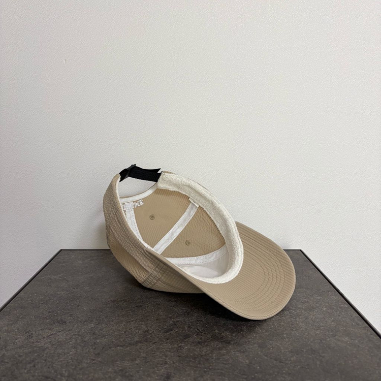 (OS) 슈프림 S로고 볼캡 모자 시어서커 탄--6